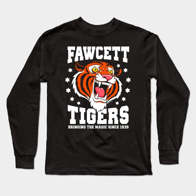 Fawcett Tigers Long Sleeve T-Shirt by wloem